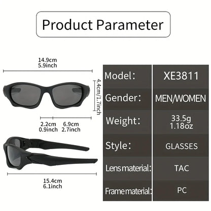 Tactical Windproof Fishing Sunglasses Men Women Classic Camouflage Shades with UV Protection for Outdoor Driving Cycling Hiking