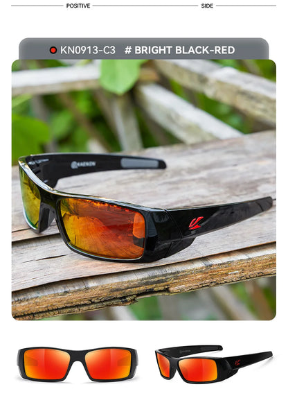Kaenon Polarized Sport Sunglasses For Men And Women Ideal for Driving Fishing Cycling and Running UV Protection Glasses With Box