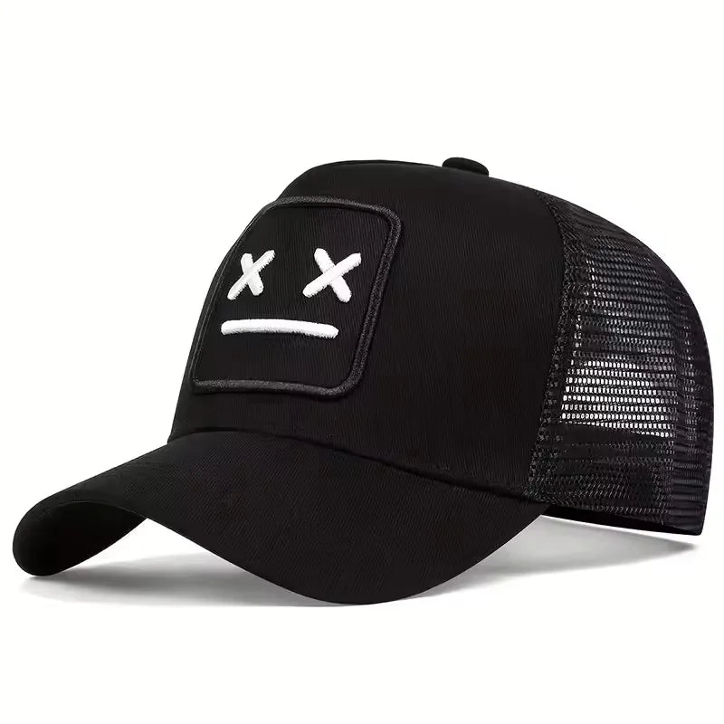 Șepci de baseball unisex XX cu broderie, reglabile, casual, pentru primăvară și vară, cu protecție solară