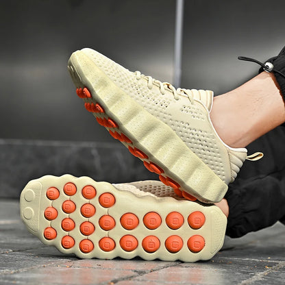 Brand Men Casual Shoes Thick Sole Soft Fashion Sneakers Summer Breathable Male Walking Shoes Zapatillas Hombre 88217 Mens Shoes