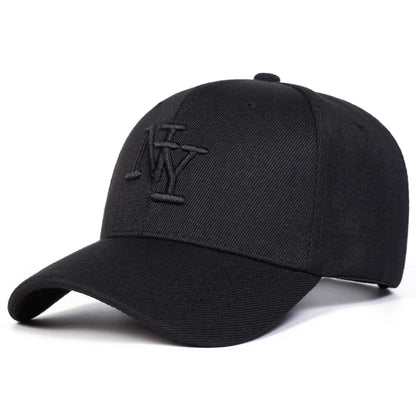 Unisex NY Letter Embroidery Baseball Caps Spring and Autumn Outdoor Adjustable Casual Hats Sunscreen Hat Sports Cap