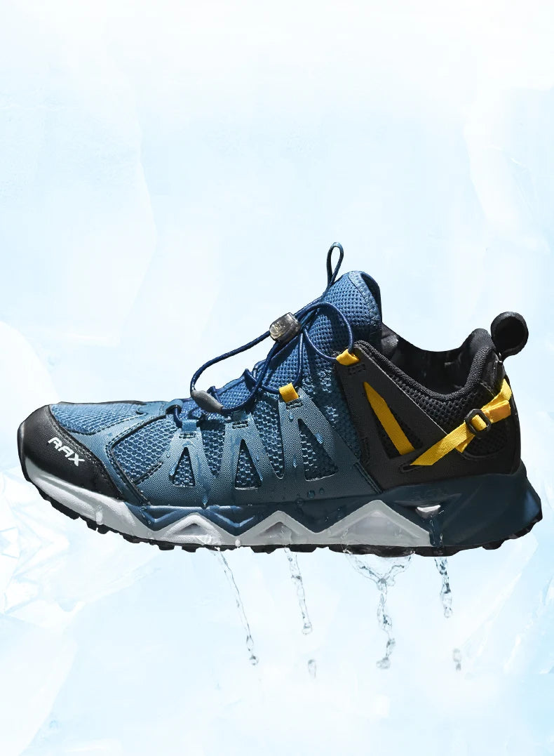 RAX Nieuwe heren- en dameszomerwandelschoenen, ademende Upstream-schoenen, trekkingschoenen, waterschoenen, outdoor-, vis- en kampeerschoenen, sneakers voor heren
