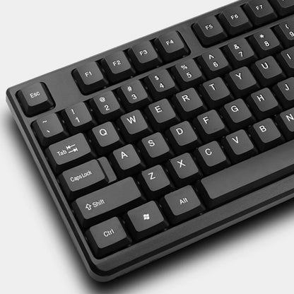 Nuevo teclado USB con cable para PC, ordenador portátil, con ratón óptico con cable para Windows, Mac OS, ordenador de escritorio y laptop PC
