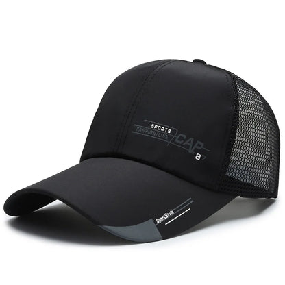 Sombrero de pescador de malla transpirable, informal, de secado rápido y de estilo coreano para hombre, ideal para el verano