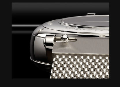 Relógio masculino mecânico automático LOBINNI Luxury Brand Switzerland com calendário perpétuo, vidro de safira e mostrador multifunções L13019-8