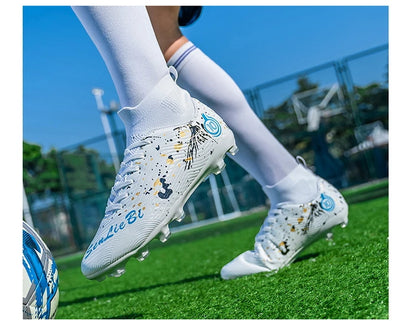 Crampons de Football de haute qualité pour hommes chaussures de Football société garçons bottes de Football enfants chaussures de Football baskets bottes de Football unisexes