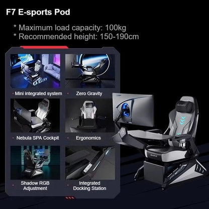 Gaming Office Ergonomic Chair E-sports Pod E-sports Warehouse Cockpit Space Cabin Desk Computer Armchair Ergonomic Chairs