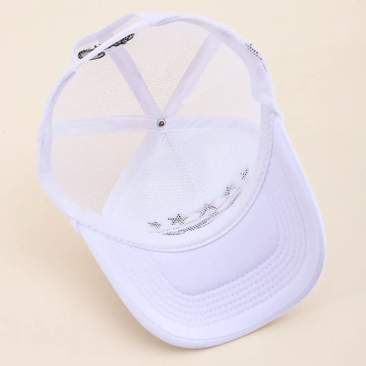 Unisex Men Women Cap Pentagram Embroidery Baseball Net Caps Spring Summer Outdoor Adjustable Casual Hats Sunscreen Hat