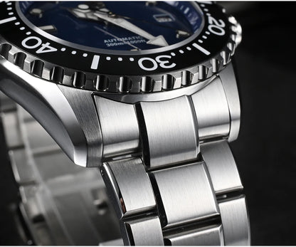 San Martin New 40-44mm Luxury Men's Diver Watch Classic High Quality NH35 YN55 Automatic Mechanical Sapphire BGW-X1 20Bar SN0009