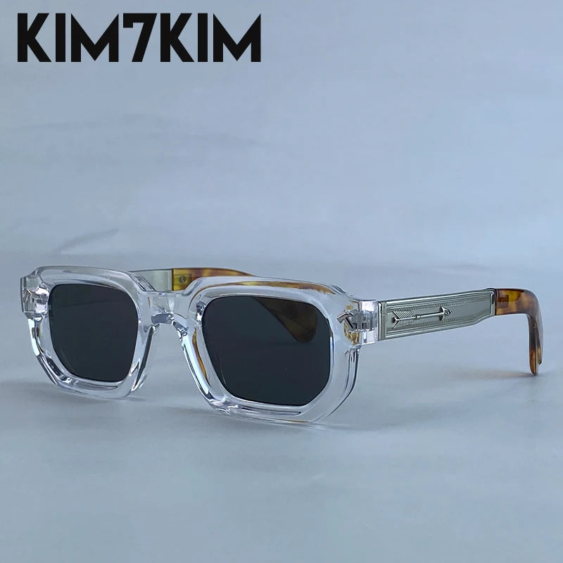 Polarized Square Punk Sunglasses Men 2026 Luxury Brand Classic Rectangle Sunglass UV400 Driving Eyewear Fashion Outdoor Shades