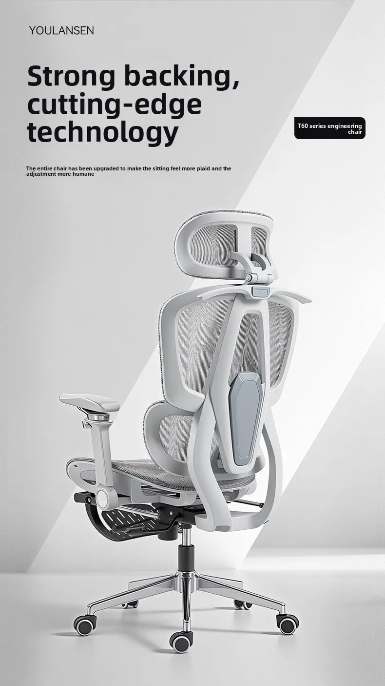 Przenośny minimalistyczny fotel ergonomiczny z podłokietnikiem 10D, fotel komputerowy, biurowy, do nauki i gamingowy Gravitysturdy and durable