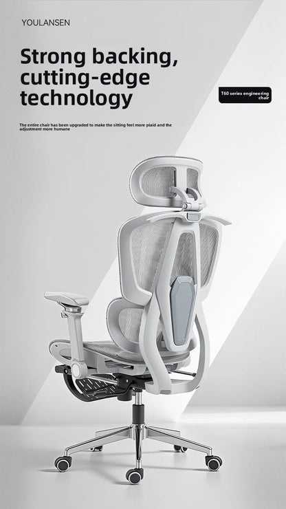 Przenośny minimalistyczny fotel ergonomiczny z podłokietnikiem 10D, fotel komputerowy, biurowy, do nauki i gamingowy Gravitysturdy and durable