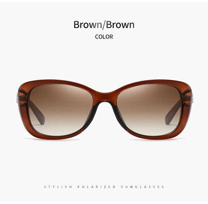 New Luxury Brand Diamond Gradient lens Sunglasses Women Polarized Glasses Driving Anti-glare Sun Glasses oculos de sol feminino