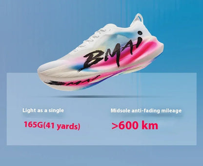 BMAI New 42KM Marathon heren- en damessportschoenen, dempende hardloopschoenen, ademende sportschoenen voor vrouwen, designer sportschoenen voor mannen