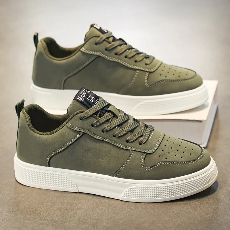 1 paio di scarpe sportive casual da skateboard, comode e alla moda, con tomaia avvolgente che si adatta al piede e suola antiscivolo,