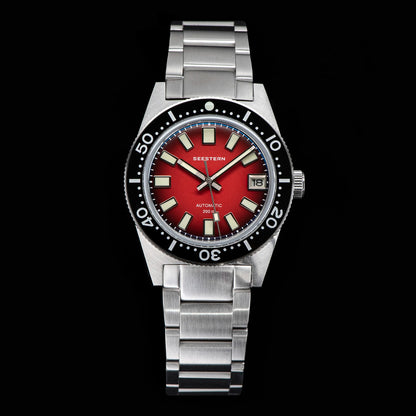62MAS Diver Men Watch 38mm Original Sapphire Glass Nh35 Automatic Mechanical Waterproof Luminous Date Ceramic Bezel 200M Pro v3