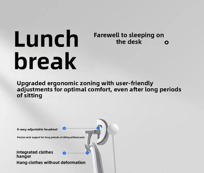 Ergonomic Office Chair Recliner Computer Chair with Adjustable Height, Swivel Gaming Chair, Lumbar Support, Comfortable E-Sports Chair
