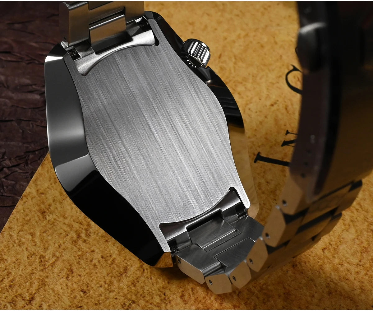 San Martin Design 44mm Men Diver Watch MM300 Sport Steel Vintage NH35 Automatic Mechanical Sapphire Waterproof 300M Lum SN0087