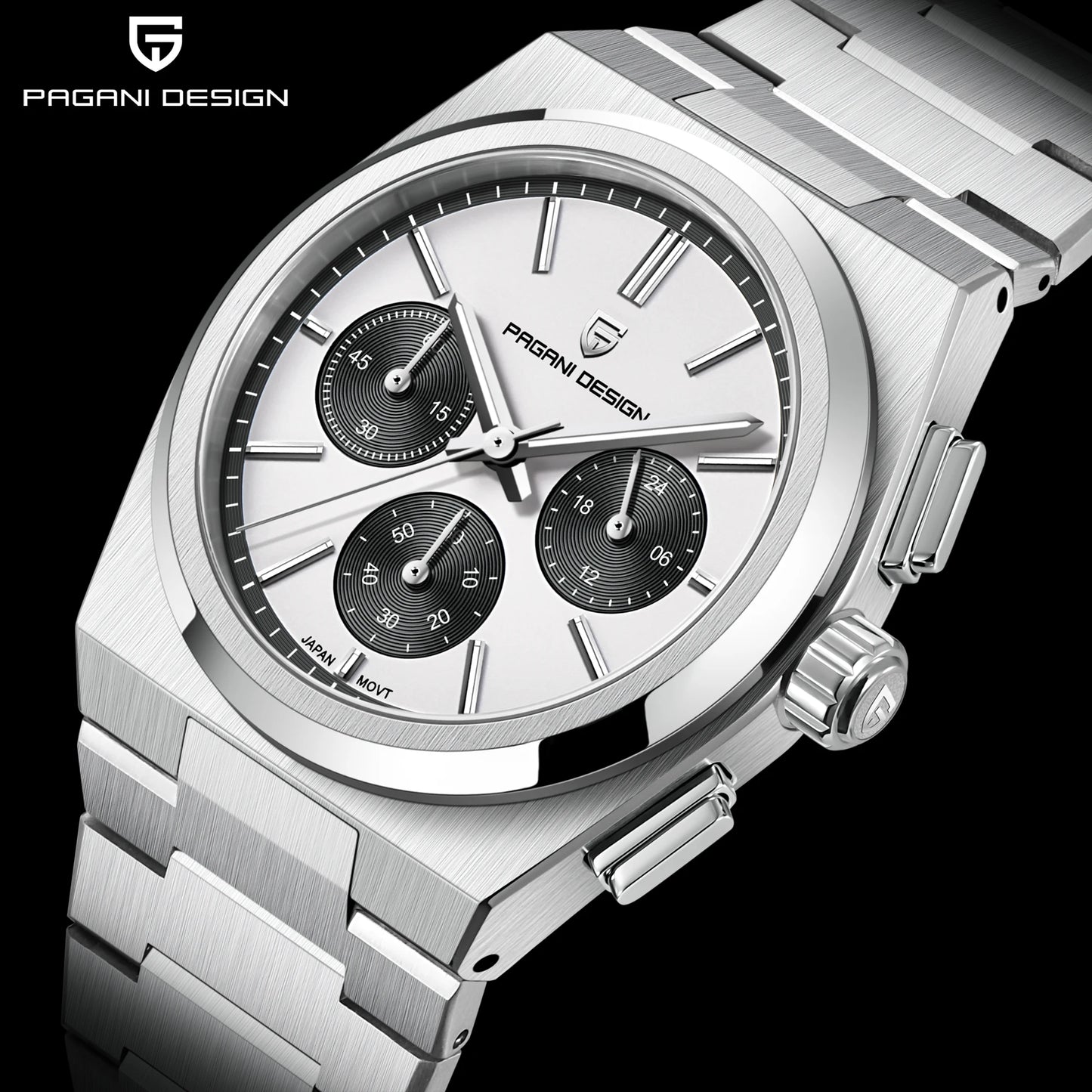 PAGANI DESIGN Men Quartz Watches Sports Waterproof WristWatch for Men Sapphire Glass Automatic Watch Relogio Masculino PD1761