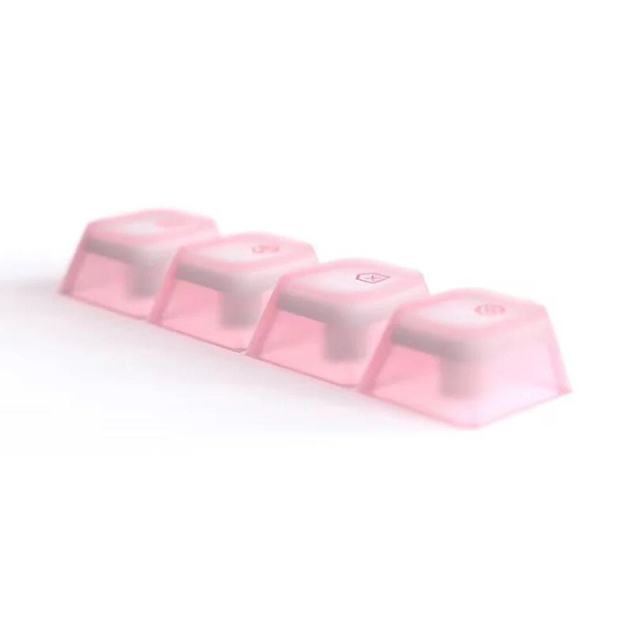 Nogi Cherry Profile ABS Silicone Keycap White Black Sakura Pep Very Peri for Keyboard Gh60 Poker 87 TKL 104 ANSI Xd64 Bm60 Xd68
