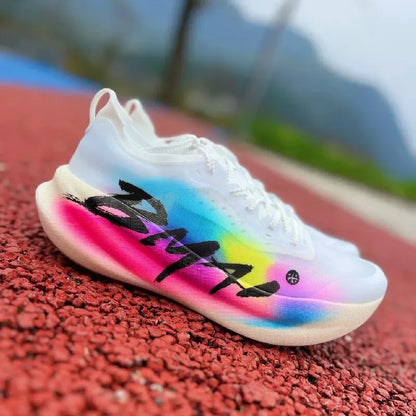 BMAI New 42KM Marathon heren- en damessportschoenen, dempende hardloopschoenen, ademende sportschoenen voor vrouwen, designer sportschoenen voor mannen