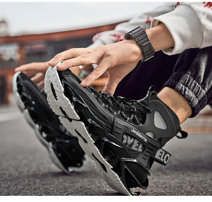 Chaussures de course respirantes pour hommes, baskets décontractées pour hommes, chaussures de tennis pour hommes, entraîneur de course, mocassins à la mode, luxe