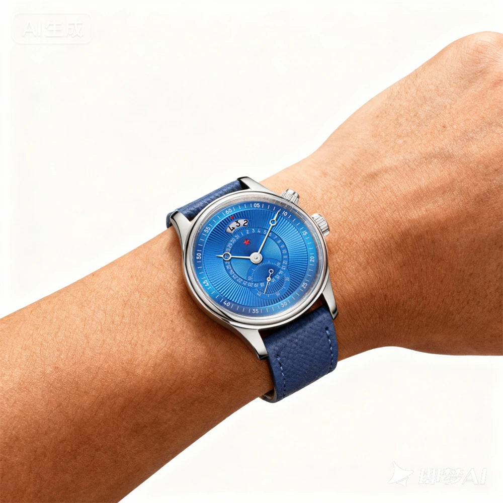Red Star 40mm Premium Men's Watch with Seagull ST1716 Movement 3ATM Waterproof Calendar Automatic Mechanical Watch for Men