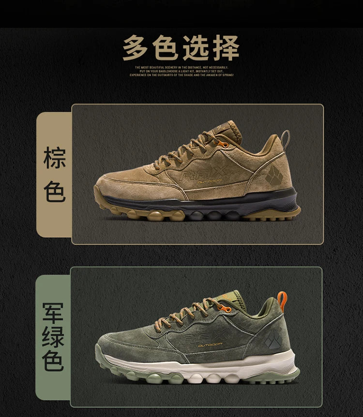 RAX hardloopschoenen voor mannen en vrouwen, outdoorsportschoenen, ademende, lichtgewicht sneakers, bovenwerk van Air Mesh, antislip buitenzool van natuurlijk rubber