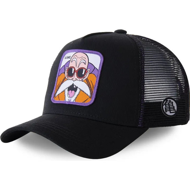 High Quality Dragon Ball Z Styles Anime Son Goku Cotton New Baseball Cap Men Women Hip Hop Dad Adjustable Mesh Hat Trucker Hat