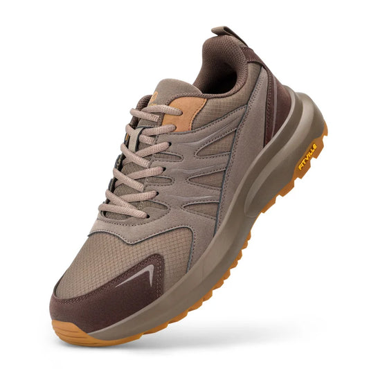 Ténis FitVille Extra largos para homem, sapatos de caminhada e passeio, biqueira larga, ténis de corrida leves para pés planos com apoio do arco