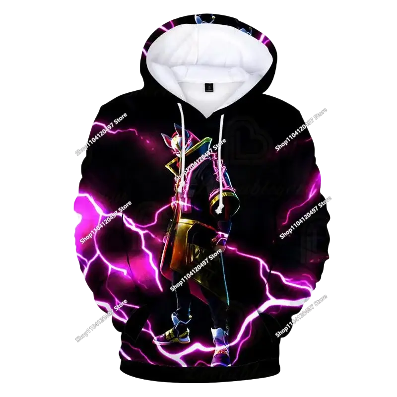 Lastenvaatteet syksyinen collegepaita T-paita huppari uusi Fortnite lasten rento asu mukavat streetwear-vaatteet
