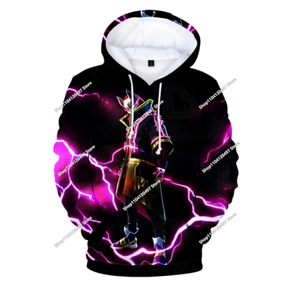 Lastenvaatteet syksyinen collegepaita T-paita huppari uusi Fortnite lasten rento asu mukavat streetwear-vaatteet