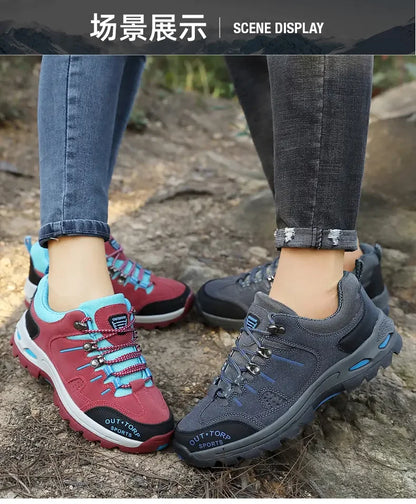 Ανδρικά αθλητικά παπούτσια ρετρό στυλ, κοντά μποτάκια για φθινόπωρο και χειμώνα, αντιολισθητικά παπούτσια πεζοπορίας, κατάλληλα για αστική μετακίνηση 2025