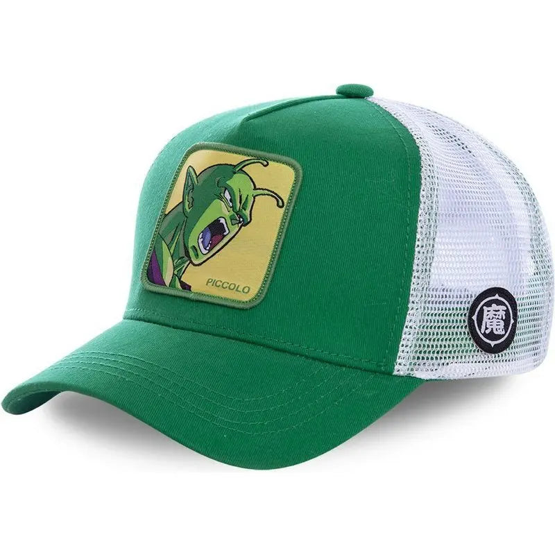 High Quality Dragon Ball Z Styles Anime Son Goku Cotton New Baseball Cap Men Women Hip Hop Dad Adjustable Mesh Hat Trucker Hat