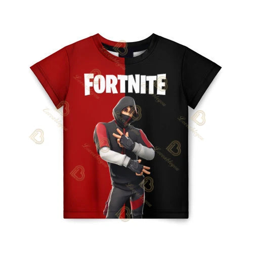 2026 Fortnite T-shirt Boys Summer Anime Game T Shirt Everyone T-Shirt Cute Tee Shirt Basic Battle Gamer Short Sleeve Man Tshirt