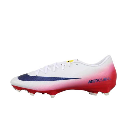 Nike Mercurial Vapor 16 Elite LV8 Ανδρικά παπούτσια ποδοσφαίρου FG – Μαλακά, Άνετα, Για φυσικό χλοοτάπητα, Λευκό/Μπλε HV4887-100