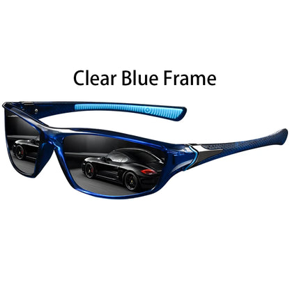 8PCS Fashion Vintage Driving Fishing Cycling  Eyewear Sports Sunglasses Men Women Running Mountaineering Sport Sun Glasses