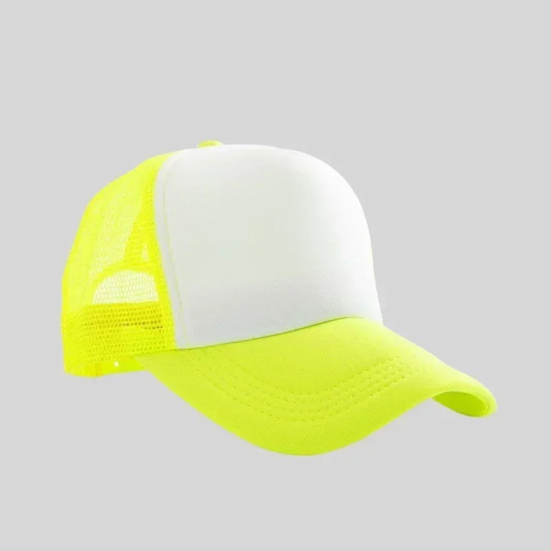 Personalized Logo Trucker Hats Men Women Foam Mesh Hats Sports Team Baseball Caps Custom Logo Sun Hat Snapback Adult Gorras Caps