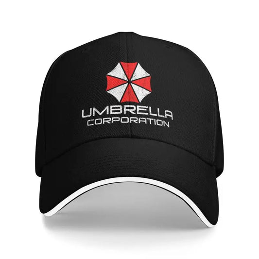 Umbrella Corporation Baseball Cap Retro Adjustable Sandwich Hats for Men Women Breathable Dad Hat Running Golf