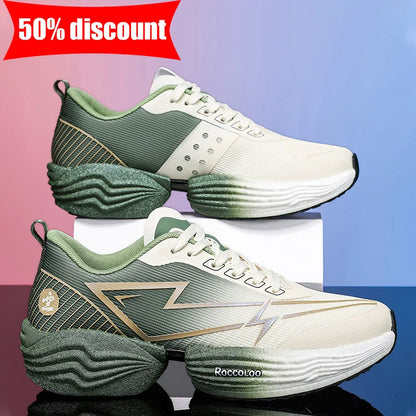Professionelle Sport-Laufschuhe für Herren und Damen – bequeme Marathon- und Jogging-Trainingsschuhe, stoßdämpfend, hohe Rückfederung, rutschfest, für Rennen geeignet