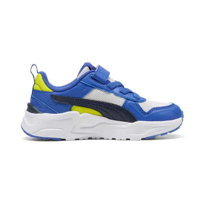 Chaussures de sport décontractées basses Puma Trinity 2, confortables, avec absorption des chocs et blocs de couleurs, 403704-10