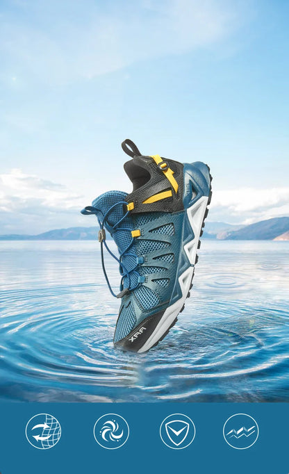 RAX Nieuwe heren- en dameszomerwandelschoenen, ademende Upstream-schoenen, trekkingschoenen, waterschoenen, outdoor-, vis- en kampeerschoenen, sneakers voor heren
