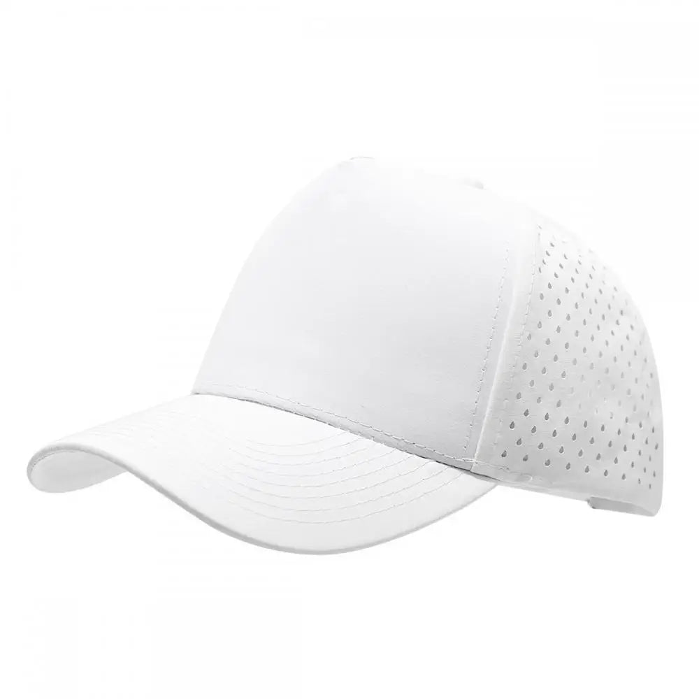 1PC New Five-ply laser perforated quick-drying cap breathable sports visor cap summer waterproof perforated truck baseball cap