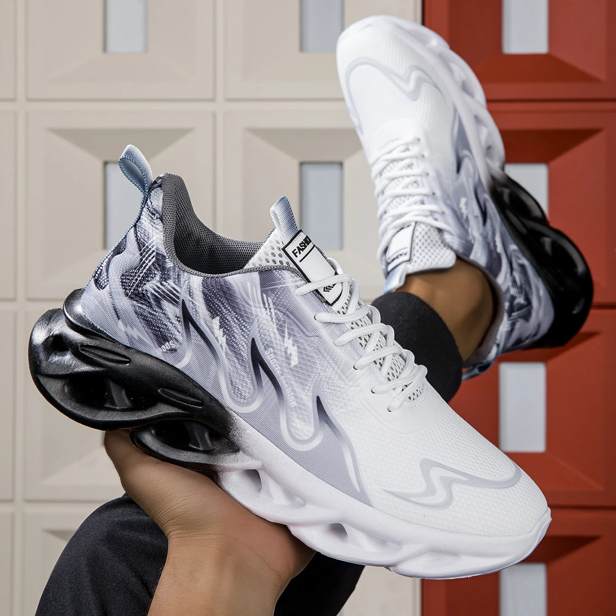 2025 unisexe chaussures de course hommes femmes léger maille respirant confortable plat doux chaussures de Tennis été à lacets baskets homme