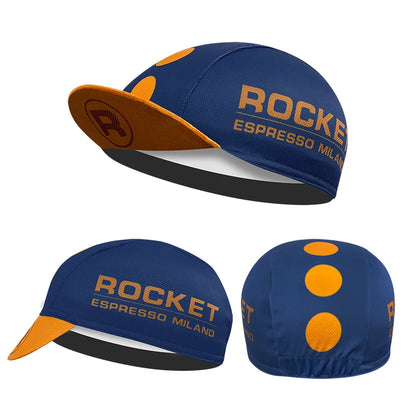 Polyester Quick Dry Cycling Men's Caps Road Bike Sports  Universal Size Summer Cool Cartoon Print