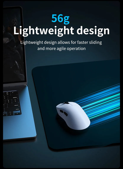 AJAZZ AJ179 V2 MAX Tri-mode right-handed mouse 56g lightweight PAW3311 sensor Huanuo Micro Switch TelinkMicrochip