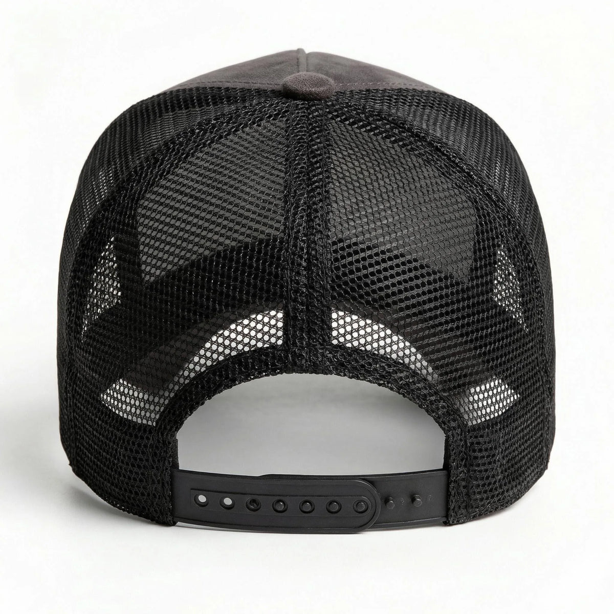 Sommer-Baseballkappe aus Netzstoff für Damen und Herren, einfarbige Wildlederkappe mit Aufnäher, Snapback-Kappe, lässige, atmungsaktive Unisex-Kappe im Street- und Hip-Hop-Stil, Trucker-Kappen