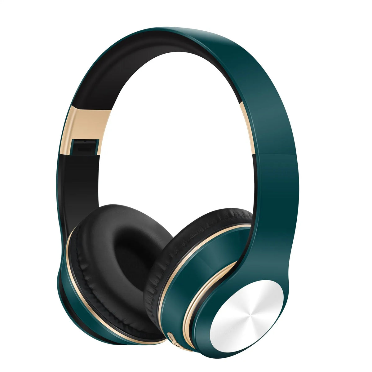 Écouteurs Bluetooth sans fil pliables pour ordinateur, avec micro, suppression du bruit, casque de jeu stéréo HIFI