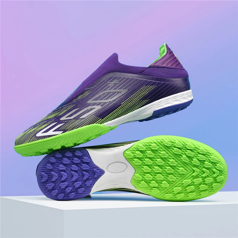 Heren sneakers met grasnoppen Hoogwaardige voetbalschoenen Futsal-voetbalschoenen Antislip voor binnen Populair model met hoge schacht voor buiten