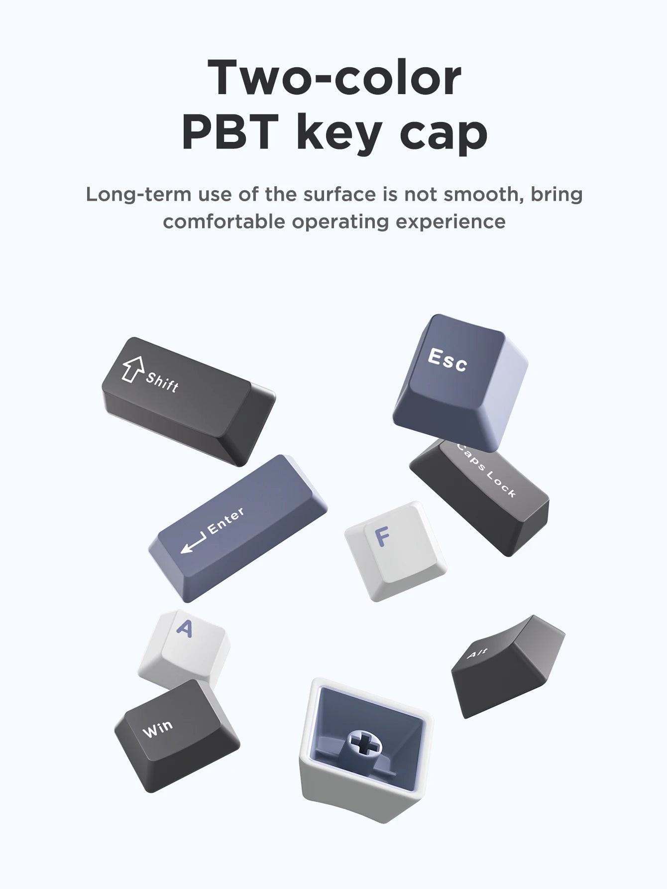 Original AULA F87 Pro Mechanical Keyboard Wireless USB Bluetooth Tri Mode 87 Key Rgb Pbt Gasket Laptop Gamer PC Gaming Keyboards